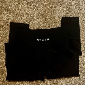 NVGTN Solid Seamless Leggings-Black-XS